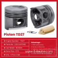 Genuine Parts NISSAN TD27 Engine Piston 12010-6T000